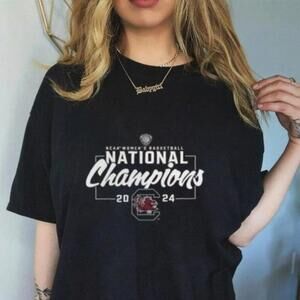 South Carolina Gamecocks Ncaa Basketball National Champions Graphic Tee
